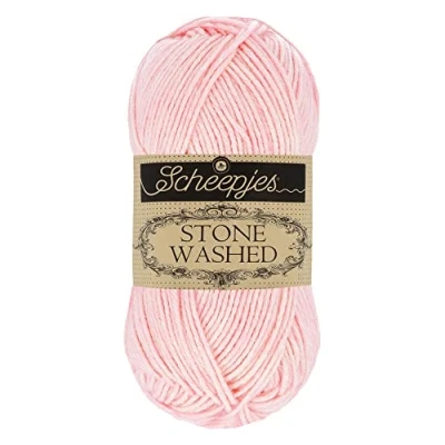 Image of Scheepjes Stone Washed 820 Rose Quartz Yarn 10x50g