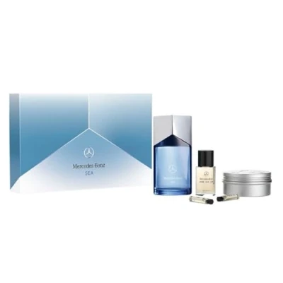 Image of Mercedes Benz Sea LSA Giftset Men&#039;s Cologne Set for Men Hair Oil, Shower Gel Body Wash, Perfumes Personal Care Products 5 Pc