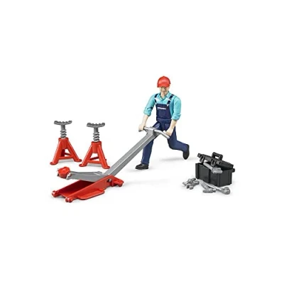 Image of Bruder Figure Set garage equipment 1:16 Toys