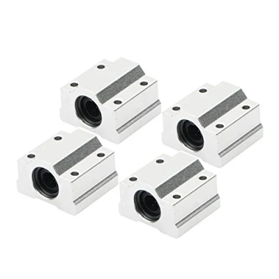 Image of 34mm Length SC8UU Linear Motion Ball Bearing CNC Slide Unit Bushing Roller Pack of 4
