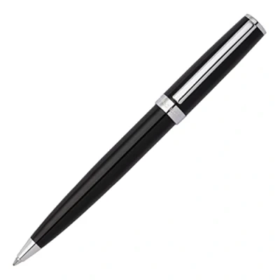 Image of Hugo Boss Gear Icon Ballpoint Pen Black
