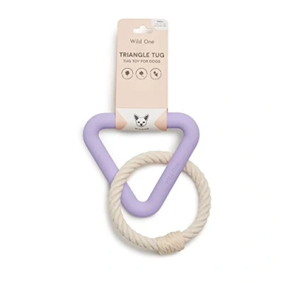 Image of Wild One Toy Small Triangle Tug Lilac