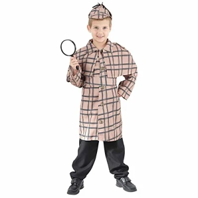 Image of Child Sherlock Holmes Costume Age LARGE