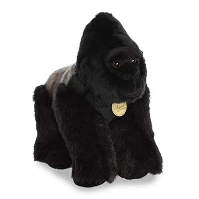 Image of Aurora, 80431, MiYoni Silverback Gorilla, 13In, Soft Toy, Black