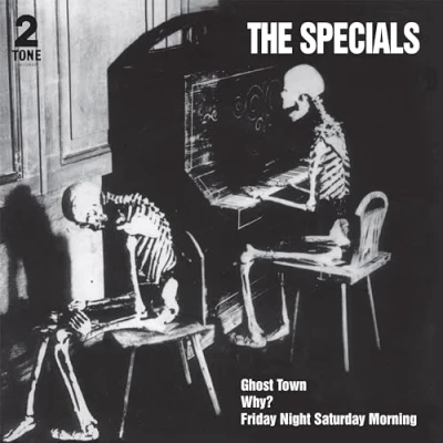 Image of The Specials Ghost Town 40th Anniversary Edition Half Speed Mastered Sealed 2021 UK 7&quot; vinyl CHSTTH17