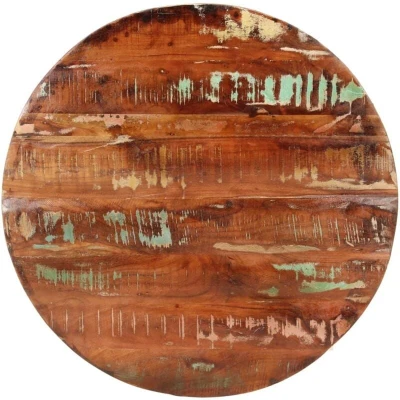 Image of vidaXL Table Top Ø 80x1.5 cm Round Solid Wood Reclaimed