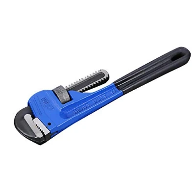Image of SENRISE Pipe Wrench 10&quot; Plumbing Heavy Duty Adjustable Shifting Monkey Spanner Tool Metric for DIY Repairing and (Maximum Clamping: 60mm)
