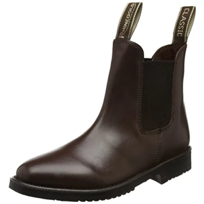 Image of Horse Riding Boots Jodhpur Brown, Size UK 6