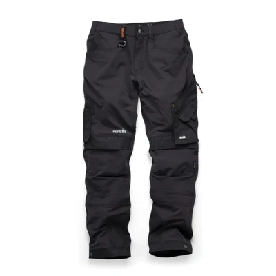 Image of Scruffs Pro Flex Plus Trousers Black 32L