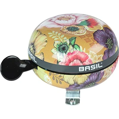 Image of Basil Unisex Adult Ding Dong Bell, Honey Yellow, Diameter 80 mm