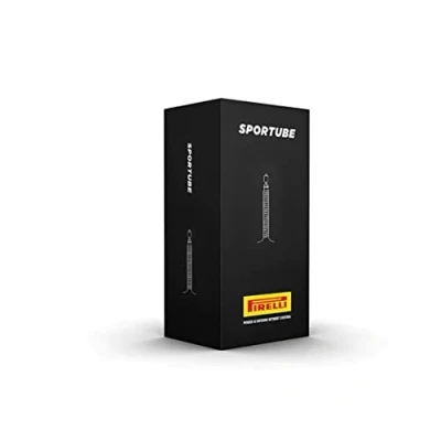 Image of Pirelli MTB Bike Butyl Inner Tube, 29x2.1 2.3, 48mm Presta Valve, Black