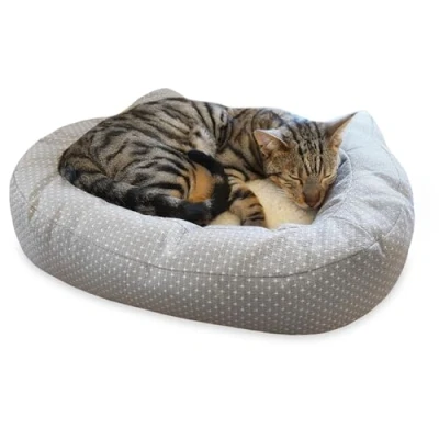 Image of Rosewood Dotty Small Feline Bed, Soft Cat Bed