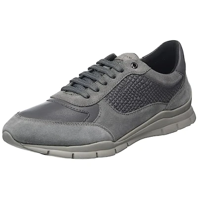 Image of Geox D Sukie A Sneaker, Dk Stone, 3 UK