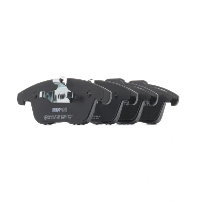 Image of LR001017 Brake pad set FERODO PREMIER ECO FRICTION FDB4107 prepared for wear indicator with piston clip without accessories JAGUAR: XF Saloon