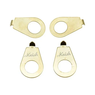 Image of Dopro Set of 4 Gold LP Guitar Knobs Pointer Plate Knob Indicator for Epiphone Les Paul
