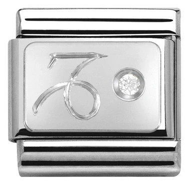 Image of Nomination Capricorn Zodiac Charm