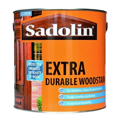 Image of Sadolin Extra Durable Woodstain Redwood 1 Litre