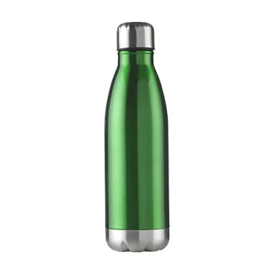 Image of eBuyGB Unisex Adult Double Walled Metal Flask Green, 500 ml