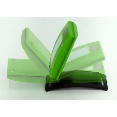 Image of Sealey 2W COB LED Auto Sensor Rechargeable Head Torch Green