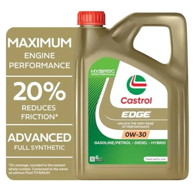 Image of Castrol EDGE 0W 30 Engine Oil 4L