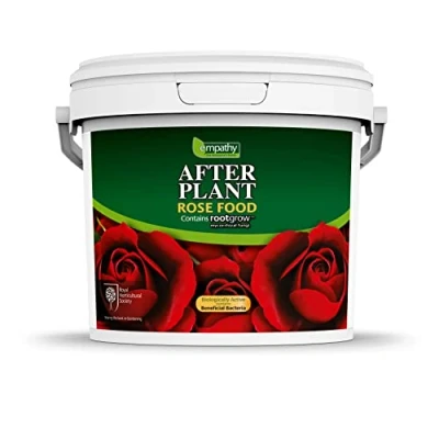 Image of RHS EMPATHY AFTERPLANT ROSE FOOD WITH ROOTGROW MYCORRHIZAL FUNGI (2.5Kg)
