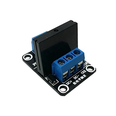 Image of DollaTek 1 Channel 5V SSR Low Level Trigger Solid State Relay Module Board