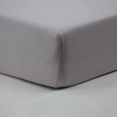 Image of BabyCalin Fitted Sheet 60x120x15cm Grey OEKO TEX certified