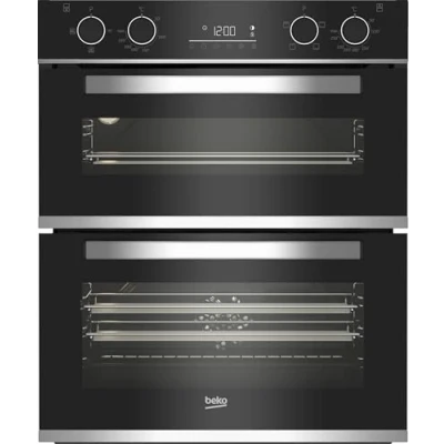 Image of BEKO Pro RecycledNet BBXTF25300X Electric Double Oven Stainless Steel, Steel