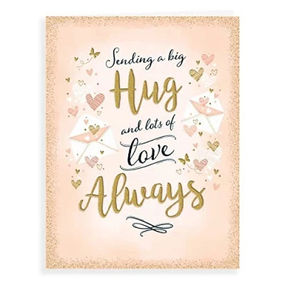Image of Piccadilly Greetings Modern Thinking Of You Card 8 x 6 inches