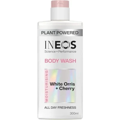 Image of INEOS Skin Science All Day Freshness With Provitamin B5 Body Wash White Orris + Cherry SkinActiv Cooling Tech™ Plant Powered 300ml
