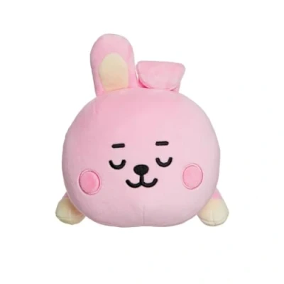 Image of AURORA 61443, BT21 Official Merchandise, COOKY Baby Mini Pillow Cushion, Soft Toy, Pink