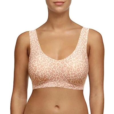 Image of Chantelle Women&#039;s, SOFTSTRETCH, Padded body, Women&#039;s invisible lingerie, Leo Neutral, XL XXL
