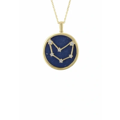 Image of Latelita Steinbock Sternzeichen Lapis Pendant, Women&#039;s, Size: One Size, Blue