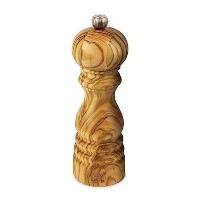 Image of PEUGEOT Paris 18 cm Salt Mill Classic Grind System Made with PEFC Certified Wood in France Olive Colour