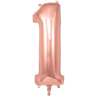 Image of Oaktree 34&quot; Number 1 Rose Gold