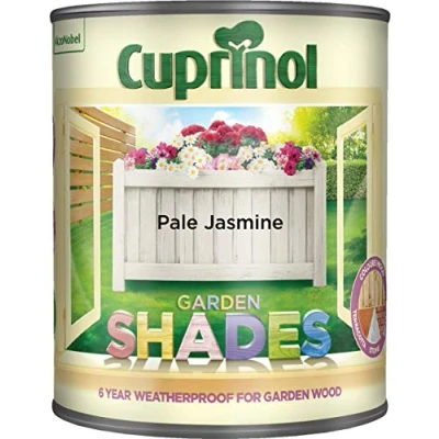 Image of Cuprinol Garden Shades Paint in Tester Pot 125 ml, Pale Jasmine