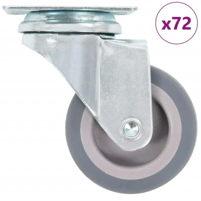 Image of vidaXL 72 pcs Swivel Casters 50 mm