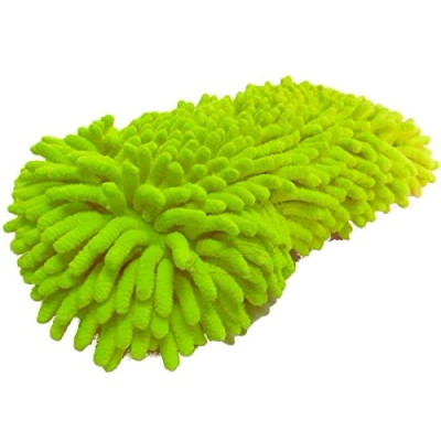 Image of XtremeAuto® Car/Motorbike Microfibre Chenille, Noodle/Mesh, Double Sided, Wash Sponge