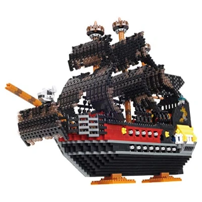Image of nanoblock Pirate DX, Pirates, Advanced Hobby Series Building Kit, NAN22004