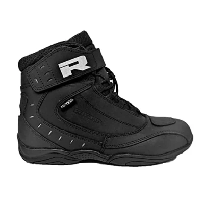 Image of Richa Slick Urban Short Paddock Waterproof Touring Motorcycle Boots Black 45