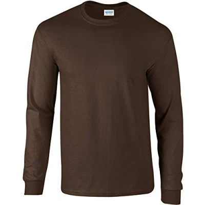 Image of Gilda® men&#039;s t shirt, Men, dark chocolate, XX Large