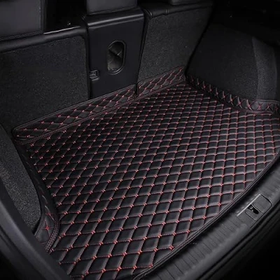 Image of Car Leather Boot Mats for Mercedes Benz GLA 180 200 220 2013 2019 Rear Trunk Custom Liner Protector Pad Interior Accessories,A