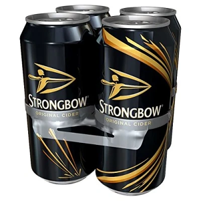Image of Strongbow Original Cider 4 x 440ml (Pack of 24 440ml)