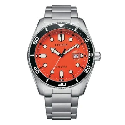 Image of Citizen Unisex&#039;s Analog Quartz Watch with Stainless Steel Strap AW1760 81X