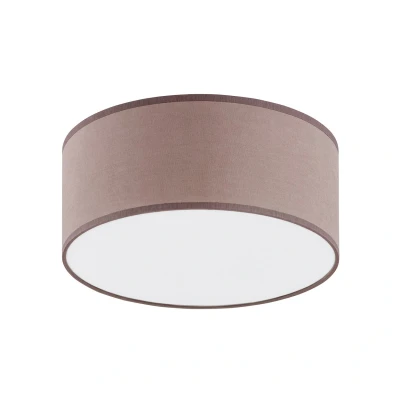 Image of TK Lighting Rondo ceiling light, cappuccino, Ø 30 cm