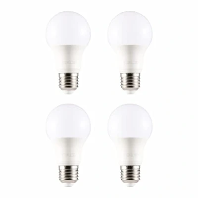 Image of TEKLED® A60 LED Bulbs E27 Edison Screw Energy Saving 12W Light Bulb 100W Incandescent Equivalent 2700K DIMMABLE 1020LM 4 Pack Warm White