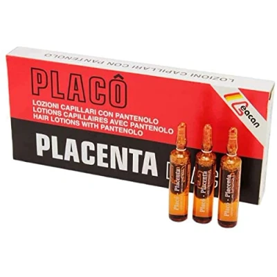 Image of hair loss Placenta Placo for intensive treatment (24 vials 0,35 fl oz each)