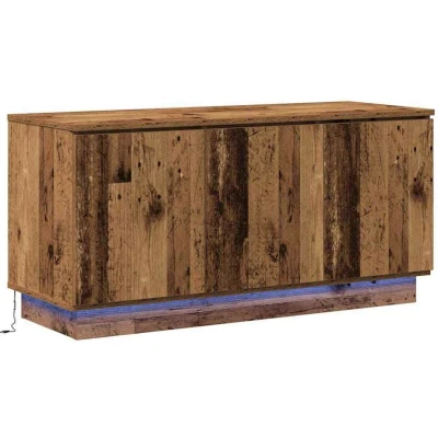 Image of vidaXL TV Cabinet Old Wood 100x38x49 cm Engineered