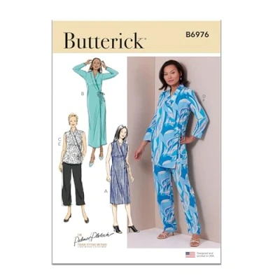 Image of BUTTERICK B6976B5 Misses&#039; Lounge Set by Palmer/Pletsch B5(8 10 12 14 16)
