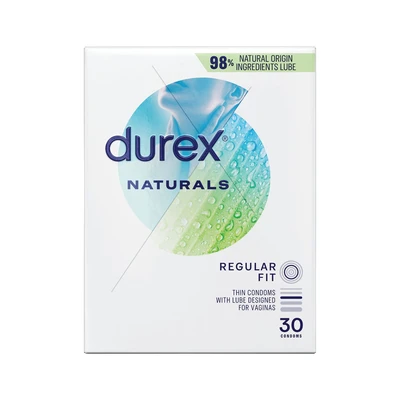 Image of Durex Naturals Thin Condoms (Pack of 30) 3203212